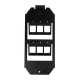 EAN 4052792061475 - LogiLink NK4060 placa de pared y cubierta de interruptor Negro imagen 2
