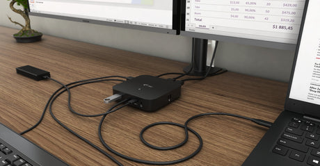EAN 8595611703775 - i-tec C31DUALDPDOCKPD65W base para portátil y replicador de puertos Alámbrico USB 3.2 Gen 1 (3.1 Gen 1) T imagen 10