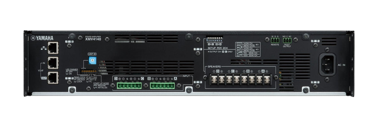 Xmv4140 E Xmv Series Power Amcons Xmv Series Power Amplifiers