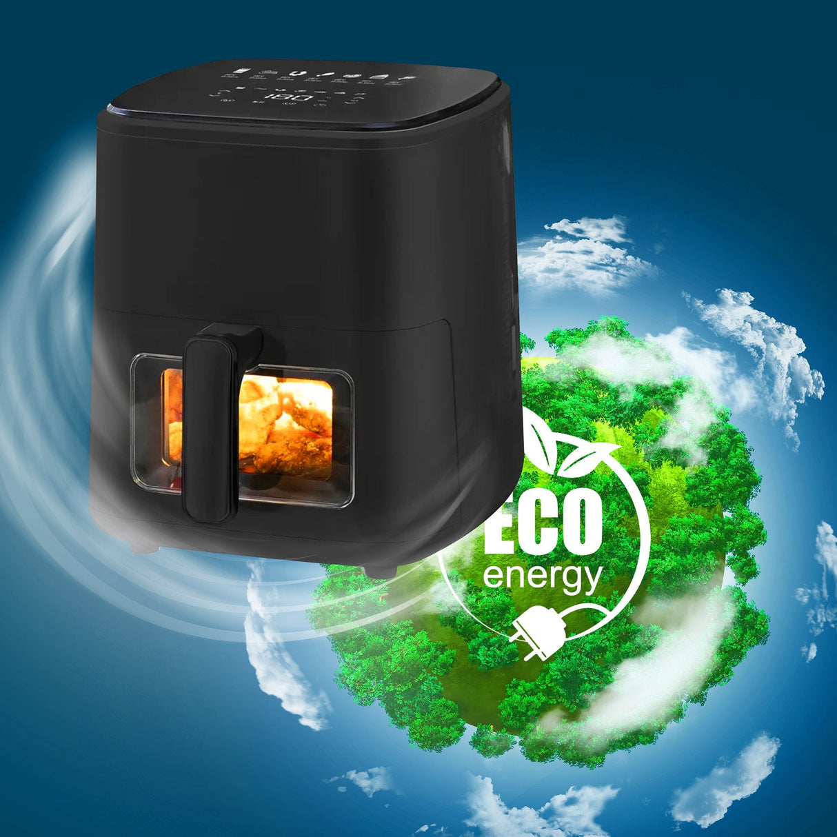 Extralink Home Air Fryer 5l Eu Sj-500