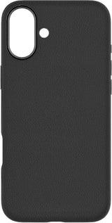 Infinite Venice Iphone 16  Black Leather Magnetic Cover.