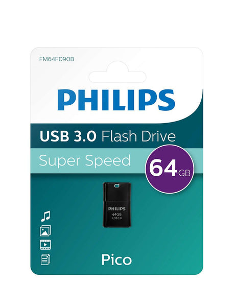 EAN 8719274665625 - Philips Pico Edition 3.0 unidad flash USB 64 GB USB tipo A 3.2 Gen 1 (3.1 Gen 1) Negro imagen 3