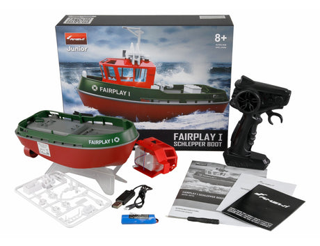 EAN 4262408975175 - Amewi Fairplay I modelo controlado por radio Barco Motor eléctrico 1:72 imagen 2