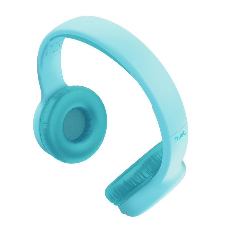 Auriculares Infantiles Inalámbricos Trust Nouna Kids Con Micrófono Azules