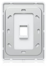 Universal Keystone Wall Plate  With Paintable Cover For A