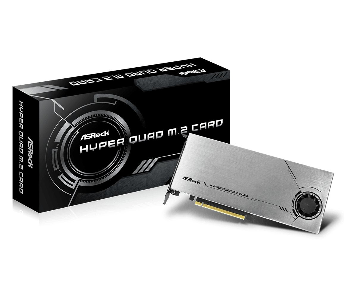 Tarjeta De Expansion Asrock Hyper Quad M2 Card