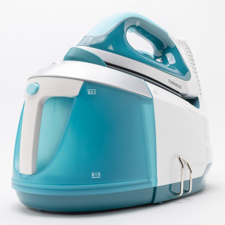 EAN 6221127020489 - TORNADO TSS-2400D estación plancha al vapor 2400 W 1,8 L Suela de cerámica Blanco, Azul imagen 12