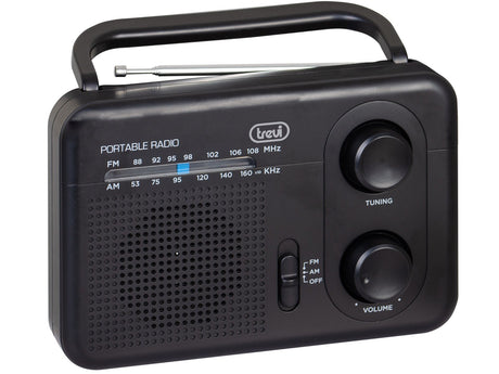 EAN 8011000029306 - Trevi 0RA7F6400 radio Portátil Analógica Negro imagen 3