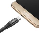 EAN 6953156259492 - Baseus CALMBJ-B01 cable USB USB 2.0 1,2 m USB B USB C Negro imagen 3