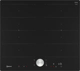 Neff T66ptx4l0 N 90, Placa Autosuficiente Negro/Acero Inoxidable, 60 Cm T66ptx4l0