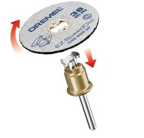 Discos De Corte Para Metal Dremel Ez Speedclic Sc456b, Paquete De 12 2615s456jd