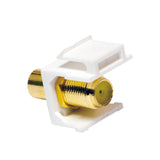 Kab Keystone Verbinder Rca Female > F Female - Yellow Logilink