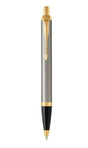 EAN 3501179755595 - Parker IM Brushed Metal Azul Bolígrafo de punta retráctil con pulsador Medio 1 pieza(s) imagen 1