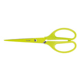 Milan Tijeras Acid Edition 17cm Simétricas Mango De Plástico Amarillo -Blister-