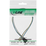 Cable Inline Molex De 4 Pines Macho A Hembra De 30 Cm