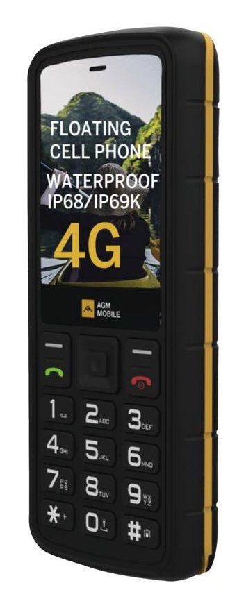 EAN 6934663605750 - AGM M9F 4G Floating 6,1 cm (2.4") 131 g Negro, Naranja Teléfono resistente imagen 1