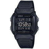 Casio W-800h-1bves Reloj De Pulsera Masculino Cuarzo Negro