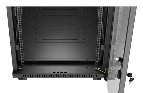 EAN 5901969446869 - Lanberg FF01-6032-12BL armario rack 32U Bastidor para instalación en suelo Negro imagen 9