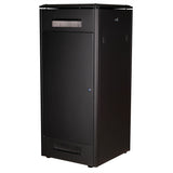 Roline 19-Zoll Netzwerkschrank Pro 26 He, 600x600 Bxt Glastr Schwarz