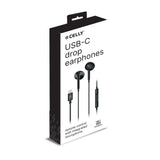 Wired Drop Stereo Earphones Usb-C