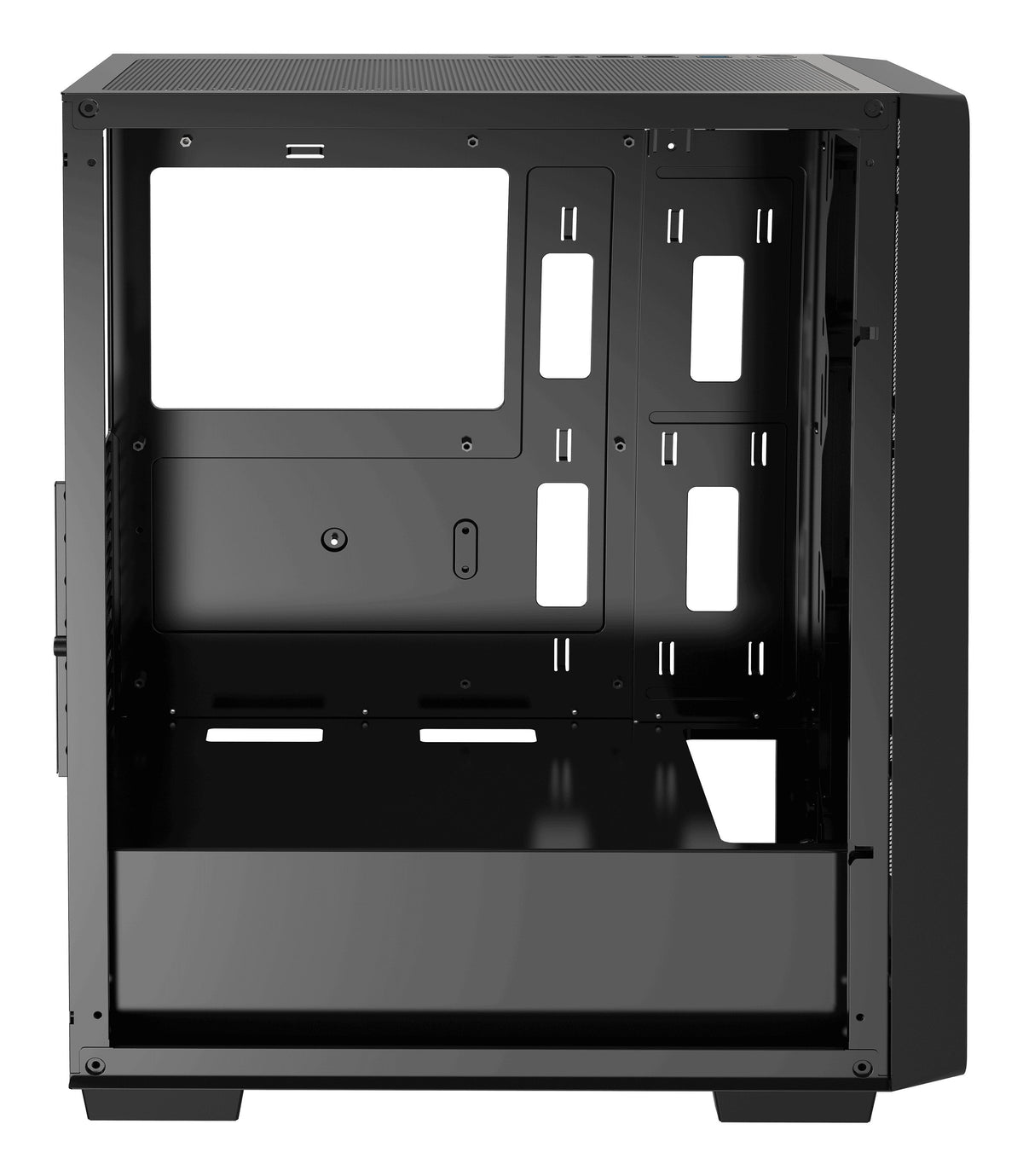 Ocypus Gamma C60 (Negro, Tempered Glass) Gamma-C60-Bkg000xx-Gl