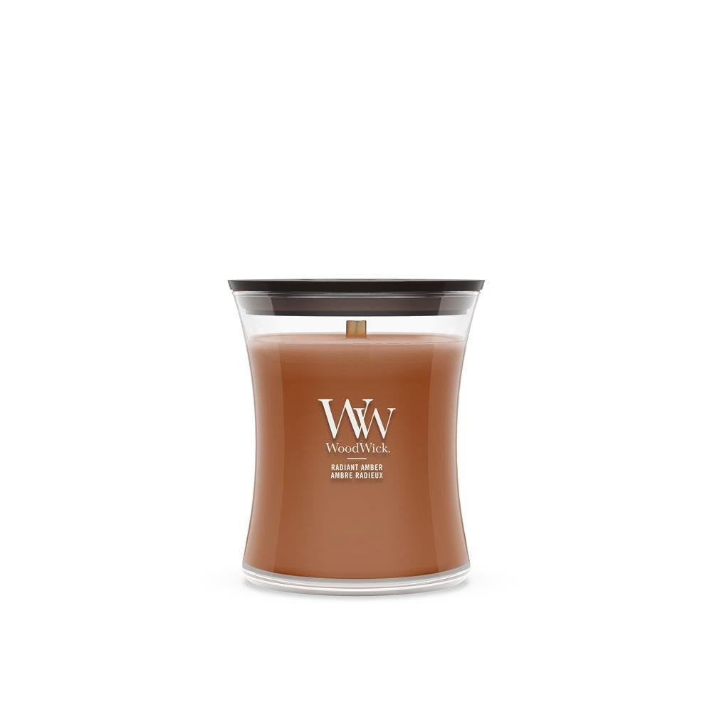 Woodwick Radiant Amber Vela Cilindro Ámbar Marrón 1 Pieza(S)