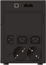 EAN 4260074976496 - PowerWalker VI 1200 SHL Schuko sistema de alimentación ininterrumpida (UPS) Línea interactiva 1,2 kVA 600 imagen 4