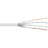 Cable De Red Inline S/Ftp Pimf Cat.6 Blanco Awg27 Pvc Cu 100m