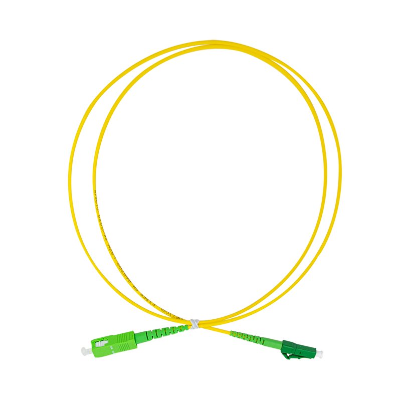 Logilink Fiber Simplex Patch Cord, Os2 Sm G.657.A2, Sc Apc To Lc Apc, 1 M