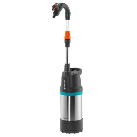 Gardena Bomba Para Barril De Lluvia 4700/2 Inox Automática, Sumergible / Bomba De Presión 01766-20