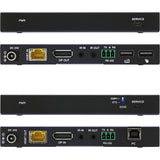 Kvm Extender, Displayport  4k/60hz , Hdbaset , 100m , Set Inline