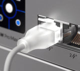 Cable Ubiquiti Uacc-Cable-Patch-El-0.15m-W  De Red Translúcido, Blanco 0,15 M Cat6