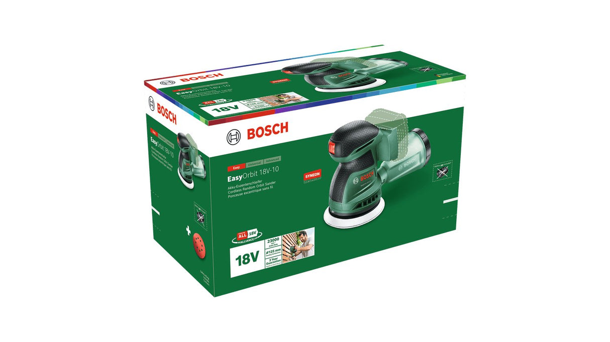 Bosch Home Wilds & Garden Battery Sleist Easybit 18v-10 Solo, 18 Voltios De Verde, Sin Batería Y Cargador, Energía Para Toda La Alianza 06033e4000
