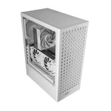 Caja Pc  Atx Mars Gaming Mc-T800 Frontal Airdot Mesh 4x Ventiladores Fdb Cablehatch Usb-C Blanco
