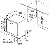 Bosch Home Smh4ecx28 Serie 4, Lavavajillas   Smh4ecx28e