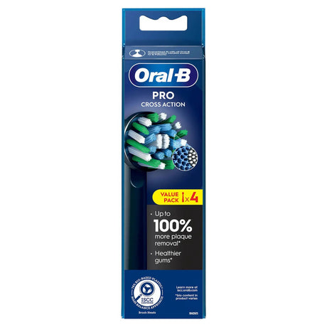 EAN 8006540893470 - Oral-B CrossAction 4 pieza(s) Negro imagen 3
