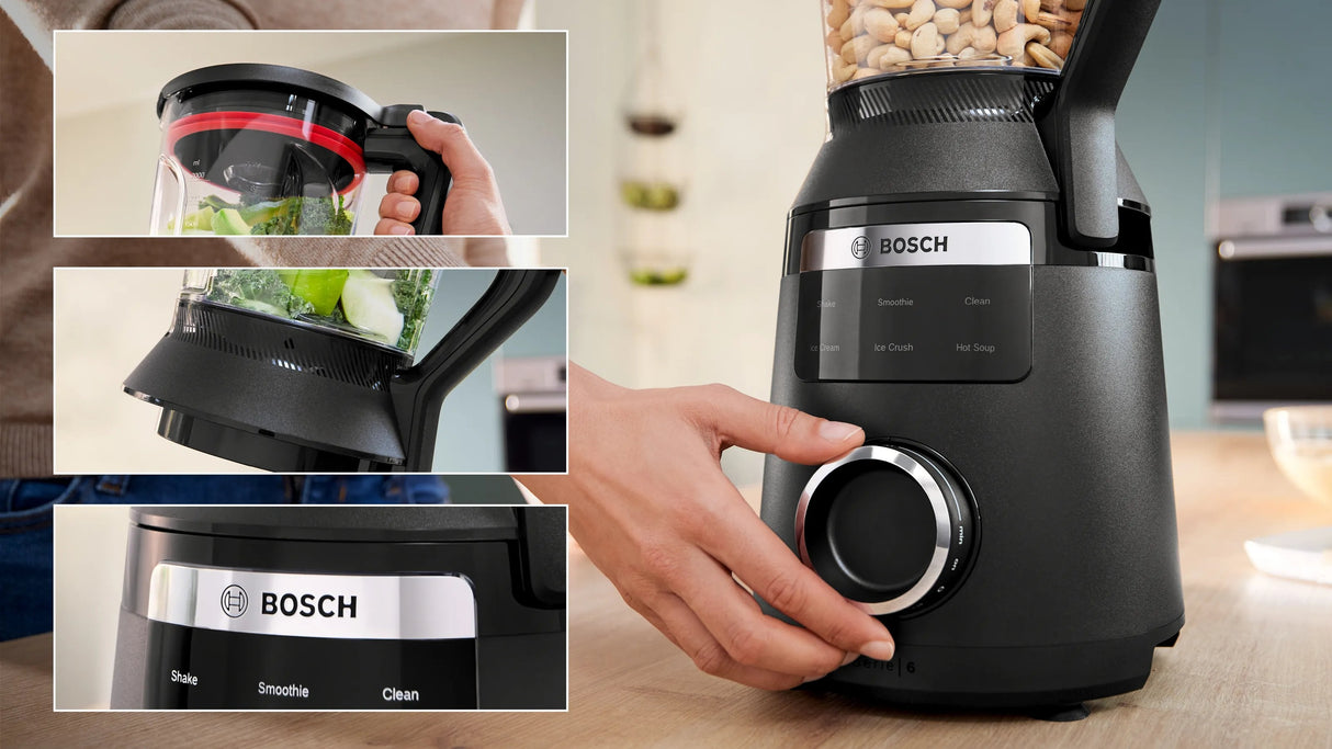 Bosch Serie 6 Mmb6652b Licuadora 2 L Batidora De Vaso 1800 W Negro