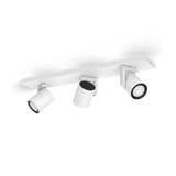Philips Hue Blanco&Col. Amb. Argenta Spot 3 Flg. Weiss 3x4.2w