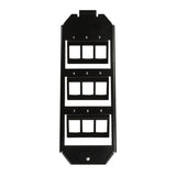 EAN 4052792061482 - LogiLink NK4061 placa de pared y cubierta de interruptor Negro imagen 2