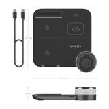 EAN 8435739903490 - AISENS ASCH-15W4WC062-BK cargador de dispositivo móvil Auriculares, Smartphone, Reloj inteligente Cargado imagen 5