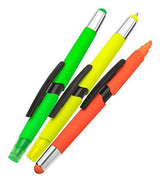 Wedo Touchpen Con Kuli + Textmarker Neon F.Sortiert 1mk