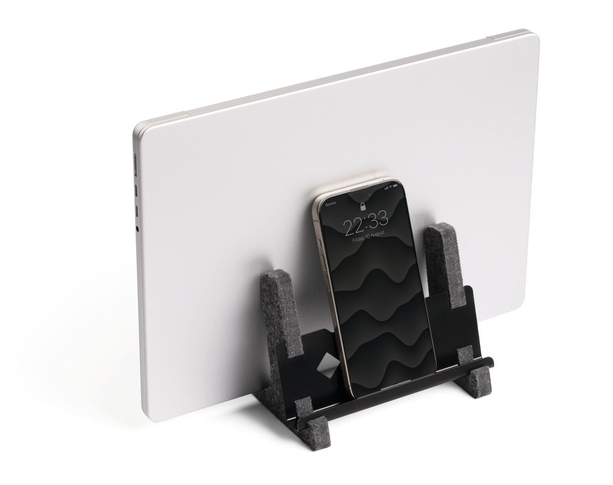 Durable Laptop Mänder Effect -3kg 13-17'' Vertikal Pet-Filz Anthrazit