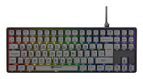 Teclado Mecánico Gamiac Tkl Rgb90g Kailh Red Negro/Gris