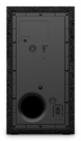 Barra De Sonido Lg S40tr Black  Con Subwoofer Y Altavoces Traseros Inalámbricos 400w 4.1ch
