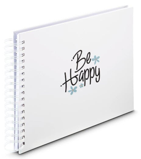 Hama Good Things Spiral    28x24 50 Weisse Seiten Happy       7717