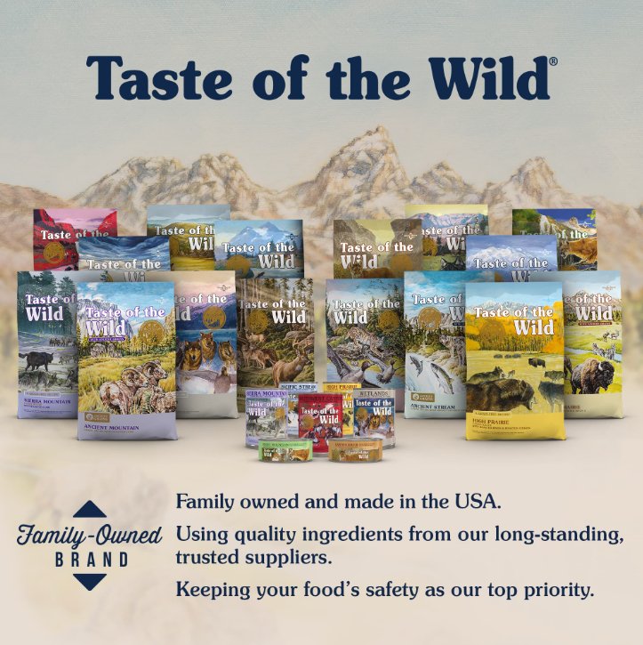 EAN 0074198613311 - Taste of the Wild Pine Forest 2 kg Adulto Cordero, Bola, Carne de venado imagen 7