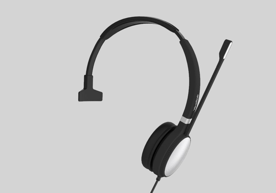 Uh36 Mono Headset Wired  Head-Band Office/Call Center