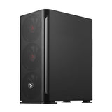 Caja Pc Savio Shadow X2 De Malla/Cristal Para Ordenador Negro