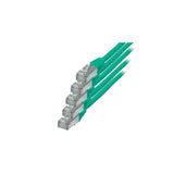 EAN 4017538063601 - S/CONN maximum connectivity RJ45-RJ45, m-m, 1m cable de red Verde Cat6 S/FTP (S-STP) imagen 1