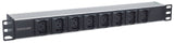 EAN 0766623163651 - Intellinet 163651 unidad de distribución de energía (PDU) 8 salidas AC 1U Negro, Plata imagen 2